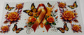 Flowers with Ribbon (orange)
