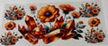 Orange Flowers with crystals
