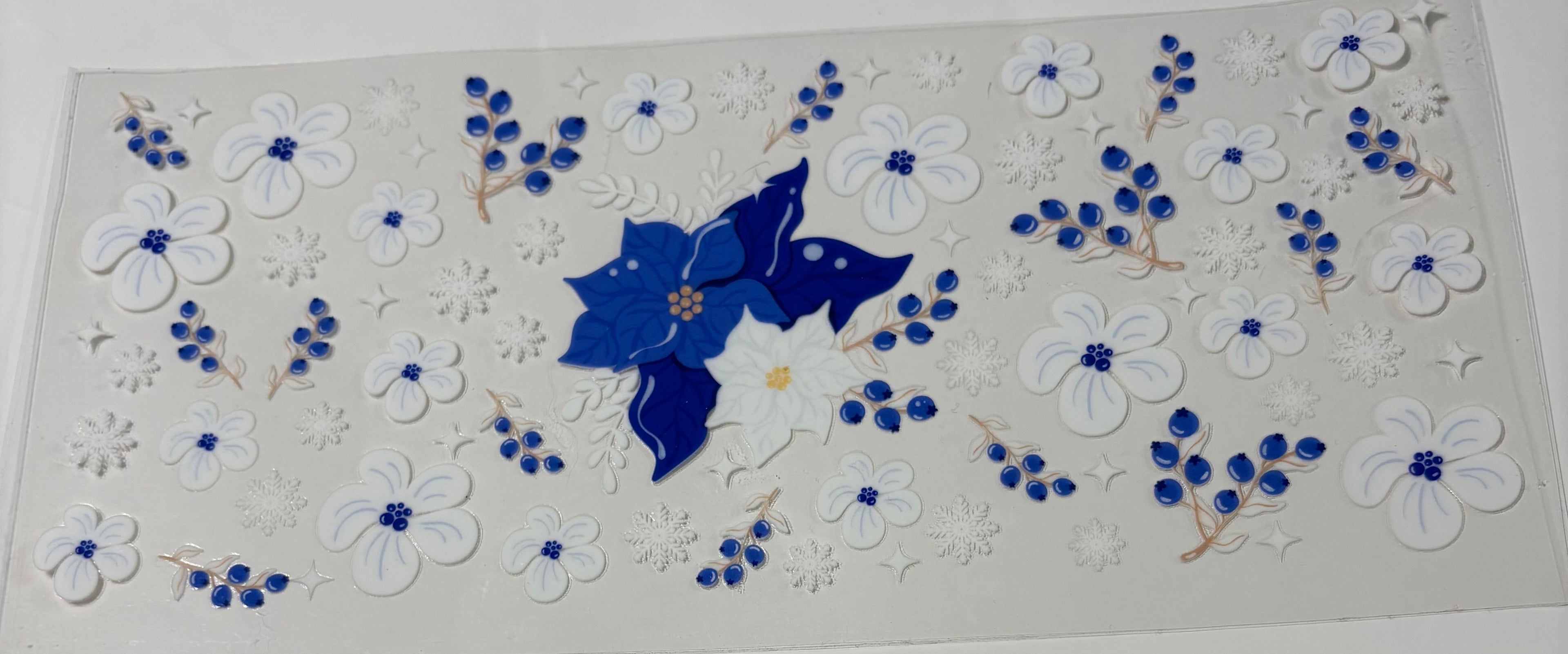 Flowers(Blue & White)