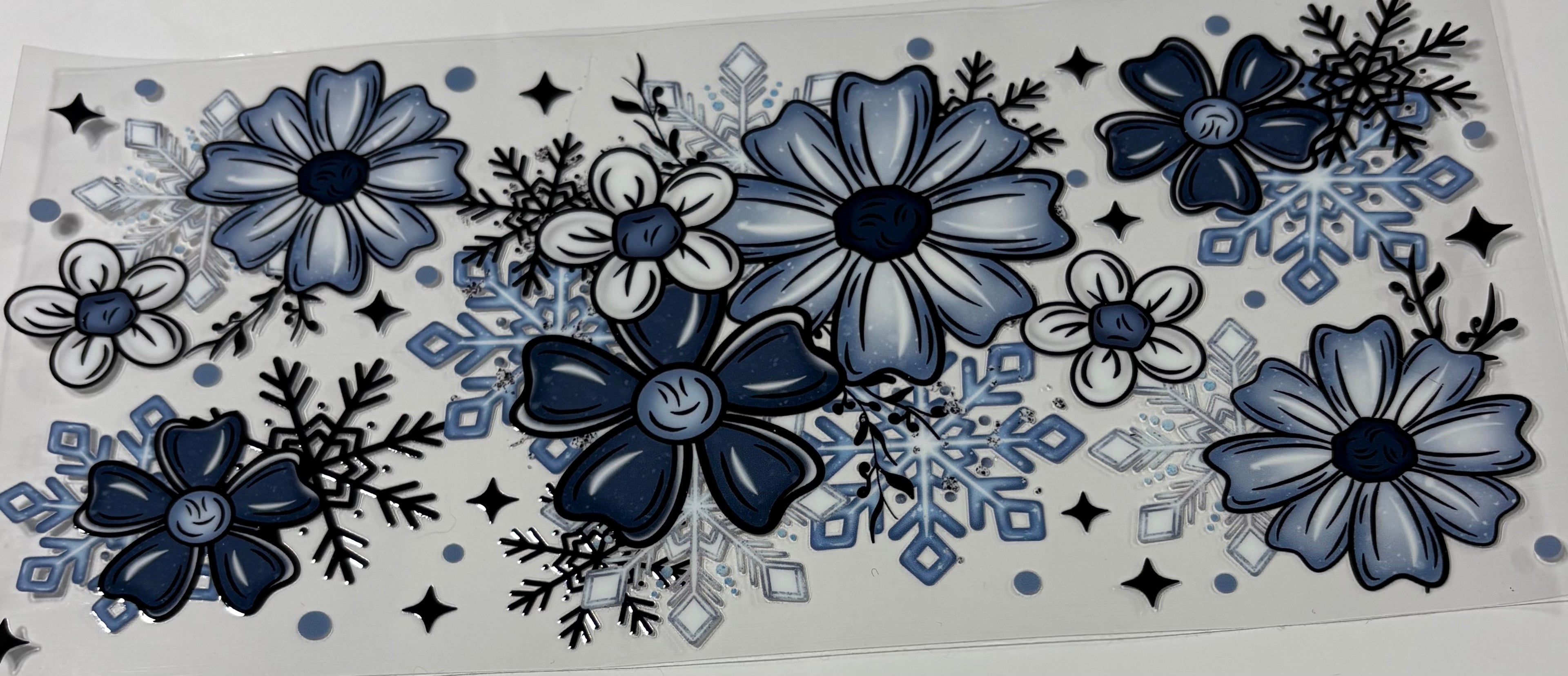 Flowers(Blue & White