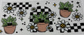 Flowers in basket
