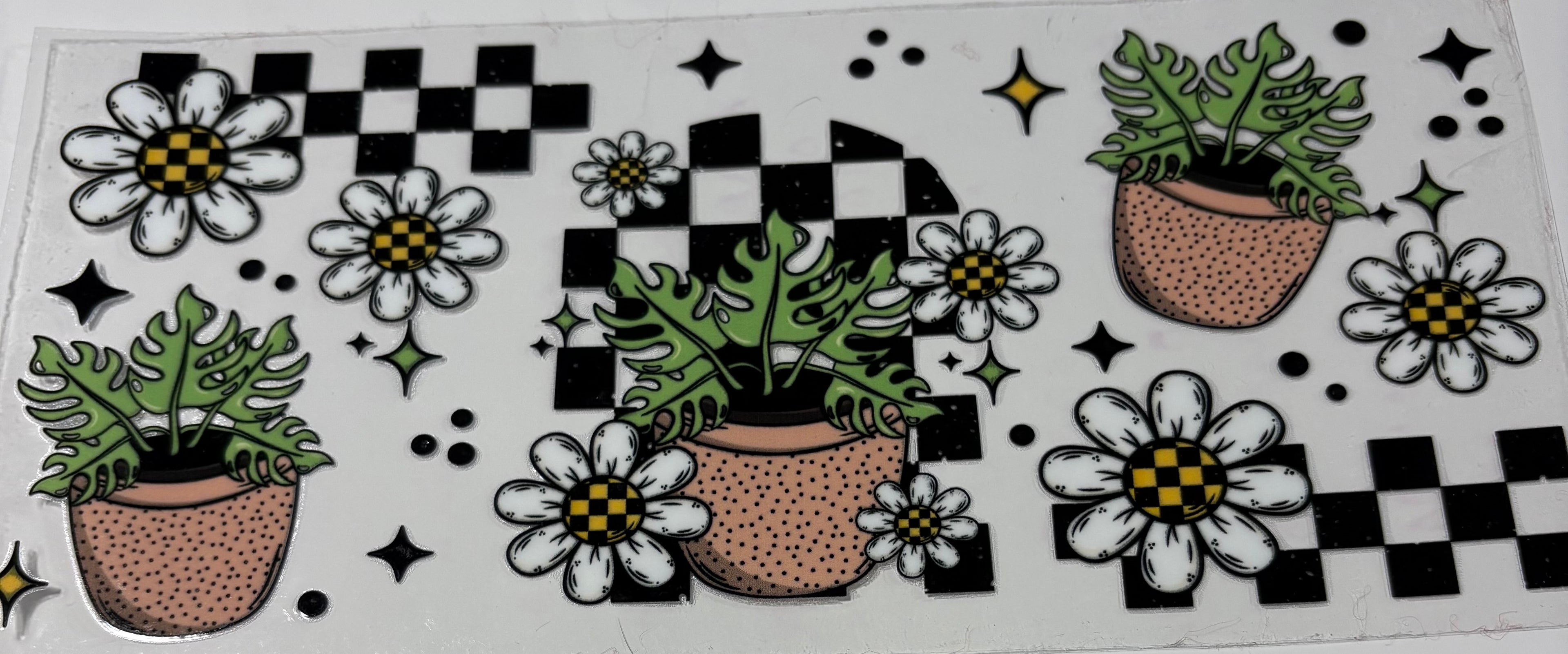 Flowers in basket