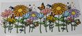 Colorful Flowers w/ Bees
