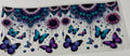 Colorful Flowers(Purple & teal)