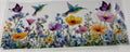 Flowers with birds