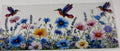 Flowers with bird