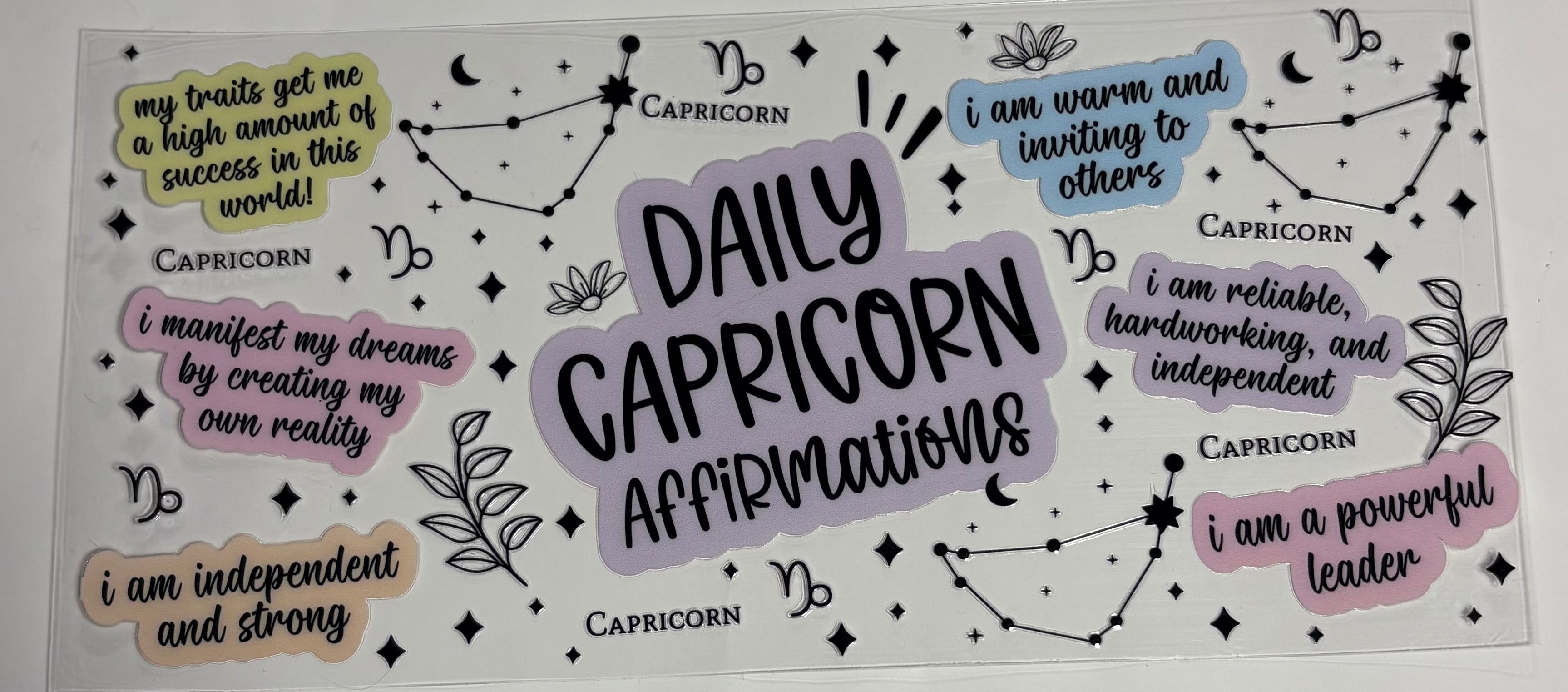 Capricorn Affirmations