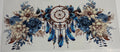 Blue & White Flowers w/ Dreamcatchers