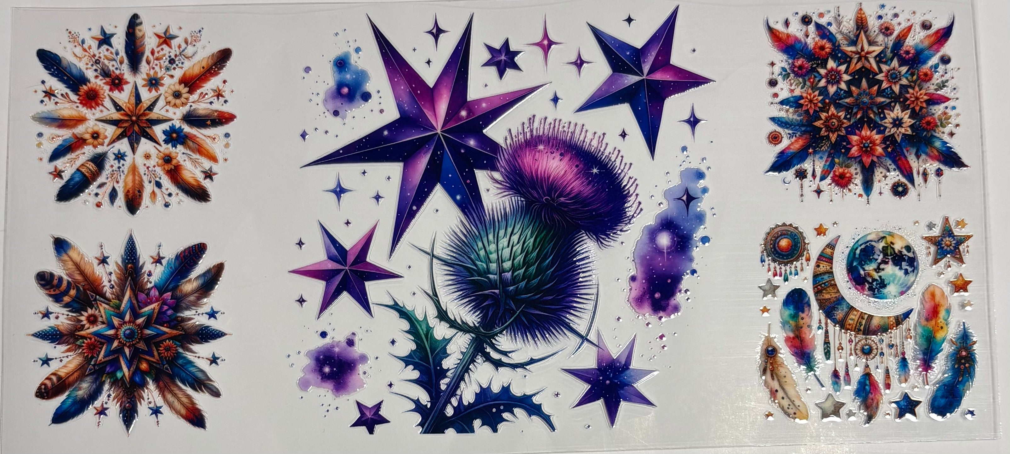Flowers w/ Moons