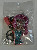 Rhinestone Keychain - Mermaid