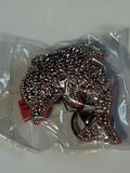 Rhinestone Keychain - Pink Dolphin