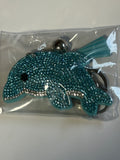Rhinestone Keychain - Dolphin