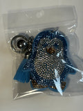 Rhinestone Keychain - Penguin