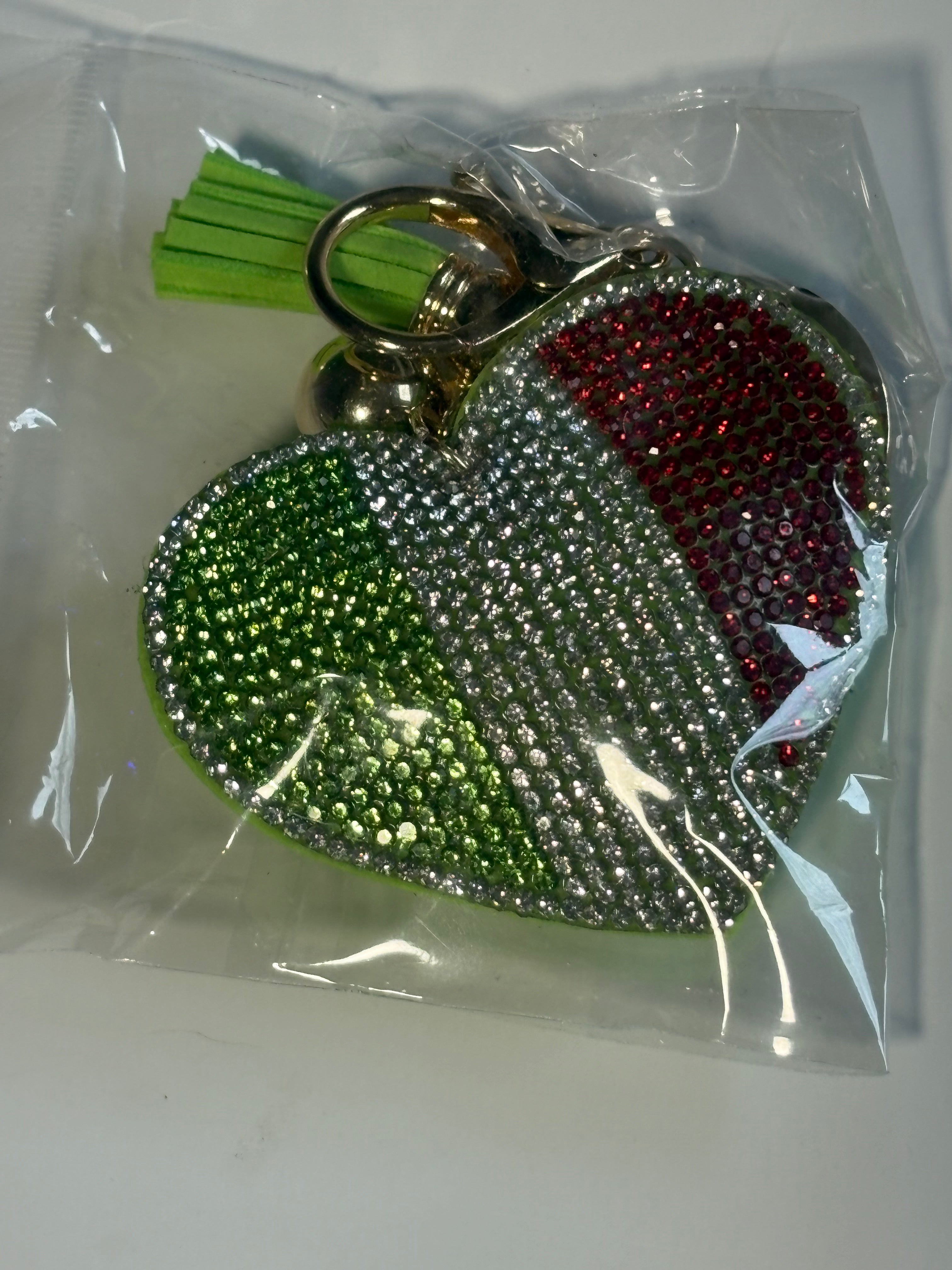Rhinestone Keychain - Mexico Bow