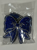 Rhinestone Keychain - Blue bow
