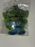 Rhinestone Keychain - TS Alien