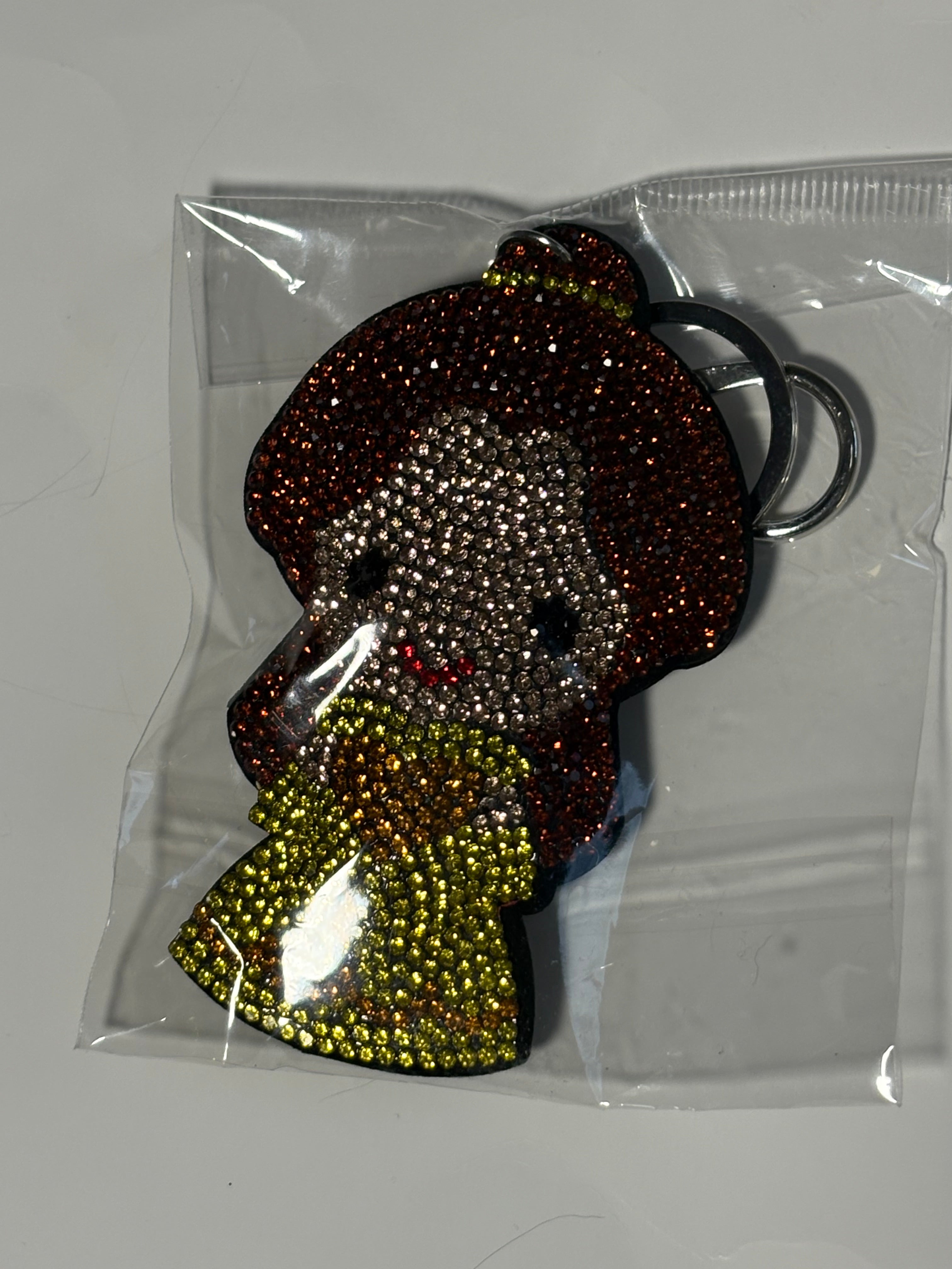 Rhinestone Keychain - Princess B