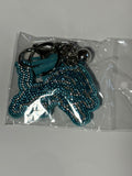 Rhinestone Keychain - Football(1) DET
