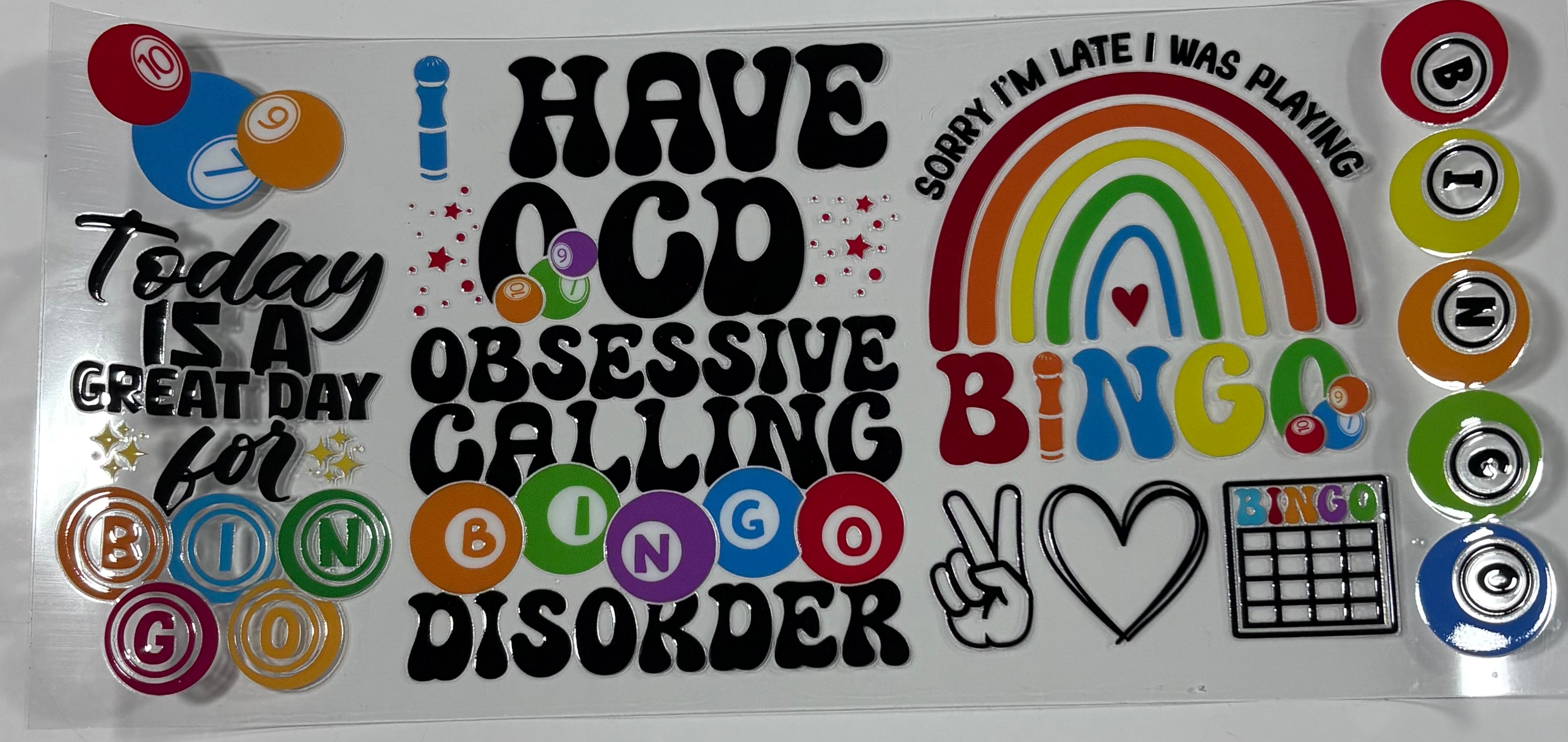 I have OCD obsessive calling bingo disorder