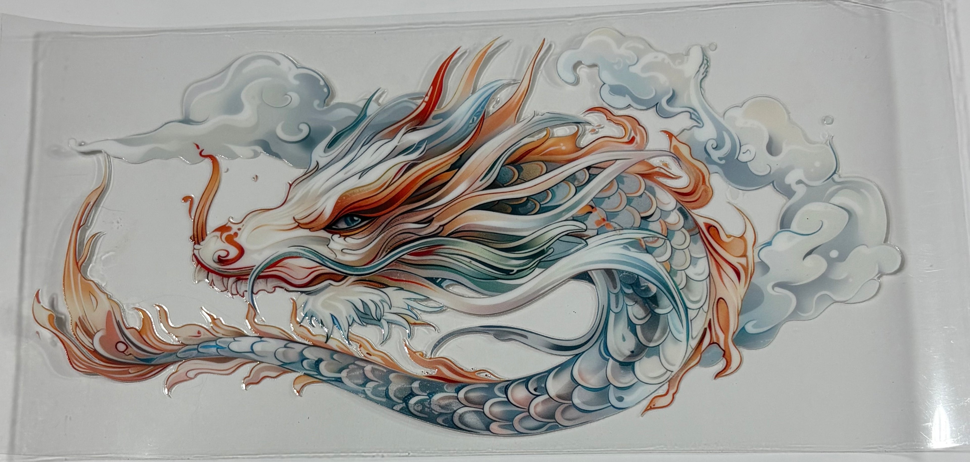 Dragon Colorful - White