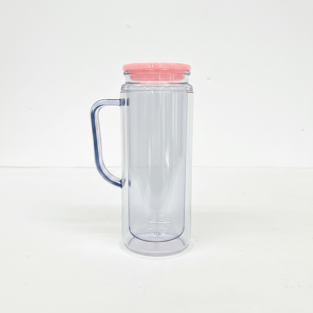 20oz Acrylic Snowglobe w/ Handle